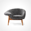 Warm Nordic Fried Egg Fauteuil